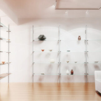 Unidad de estantería tipo "C" XLA-US02C, de Sugatsune / LAMP (Japón)