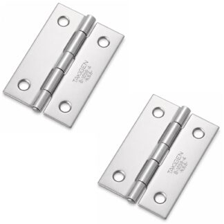 2 piezas de bisagra de rosca de alta calidad, B-1059-4, tamaño: 51 mm, de TAKIGEN, capacidad de carga: 6,7 kg (15 lbs). Imagen del producto