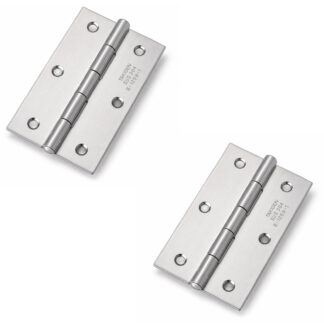 2 piezas de bisagra de rosca de alta calidad, B-1059-1, tamaño: 89 mm, de TAKIGEN, capacidad de carga: 13 kg (29 lbs). Imagen del producto