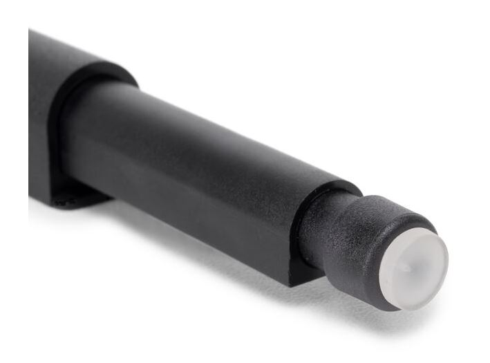 Elegante cierre a presión de 2 piezas, superficie: negro, 62 mm (2-7/16"), versión: no magnética, 2033817. Cerradura a presión robusta para puertas de muebles, puertas de armarios, solapas y mucho más, by EMUCA - Imagen 4