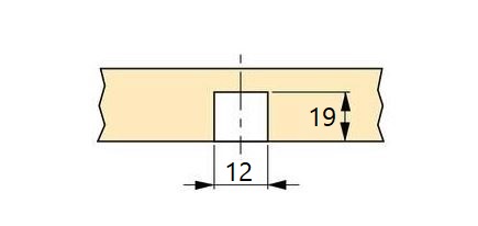 20 piezas de tuerca a presión de alta calidad con rosca interior M10, de acero, superficie: galvanizada, 22 mm (55/64"), 8035305. Práctico manguito de impacto con collar para uniones de muebles y mucho más, de EMUCA - Imagen 3