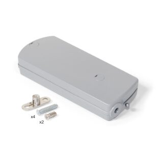 Ajuste de solapa de alta calidad con tirador de cable, capacidad de carga: 6 kg (14 lbs), superficie: gris, 1010421. Soporte robusto para solapas de cuerda para solapas de muebles, solapas de armario, solapas de secreta, solapas de manubrio y mucho más, de EMUCA