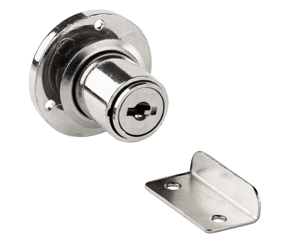 Cerradura de solapa de alta calidad, fabricada en Zamak, versión: con sistema de llave maestra J11, 14.03.004-1. - Imagen 6