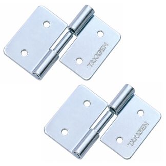 Bisagra compacta de 2 piezas, B-56-R, altura: 35 mm, de TAKIGEN, capacidad de carga: 2 kg (5 lbs), versión: derecha. Imagen del producto