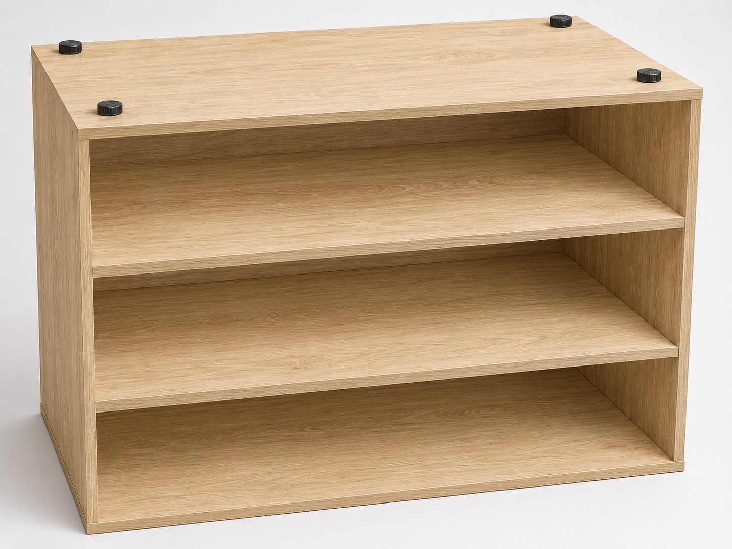 4 piezas de ajustador robusto para muebles, capacidad de carga: 800 kg (1764 lbs), superficie: negra, ⌀40 mm (1-37/64"), versión: estándar, B571-40-BK. Pie ajustable para patas de mesa, patas para muebles, patas para armarios y mucho más, por Kojima (Japón) - Imagen 6