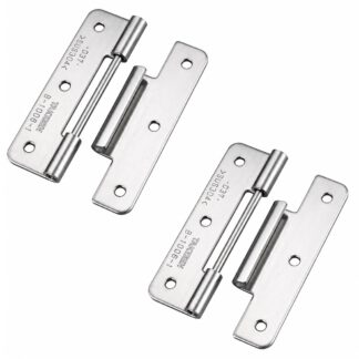 2 piezas de bisagra enchufable de alta calidad, B-1006-1, altura: 64 mm, de TAKIGEN, capacidad de carga: 8 kg (18 lbs). Imagen del producto