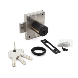 Cerradura de armario, con llave similar 7810-30BL-D, por Sugatsune / LAMP (Japón)