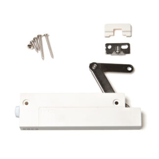 Montaje de solapa blanda, compacto CSD-10-TV-L-WT, de Sugatsune / LAMP (Japón)