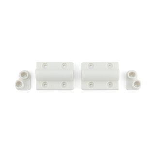 Mini bisagra, amortiguado, auto-abrible HG-JHS9-S-WT, por Sugatsune / LAMP (Japón)