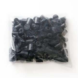 Pie ajustable, goma, paquete de 100 K-22-P100, por Sugatsune / LAMP (Japón)